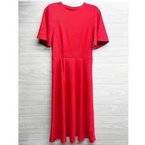 Red H&M Midi Dress